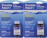 Potable Aqua Water Purification Tablets - 2 Pack