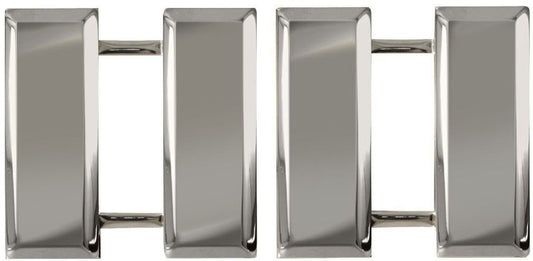 Silver Polished Captain United States Army Rank Insignia Pin