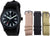 Smith & Wesson Black Water Resistant Military Interchangeable Band Watch Set