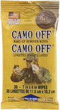 Camo Off - Camouflage Paint Make Up Remover Wipes 30 Pack
