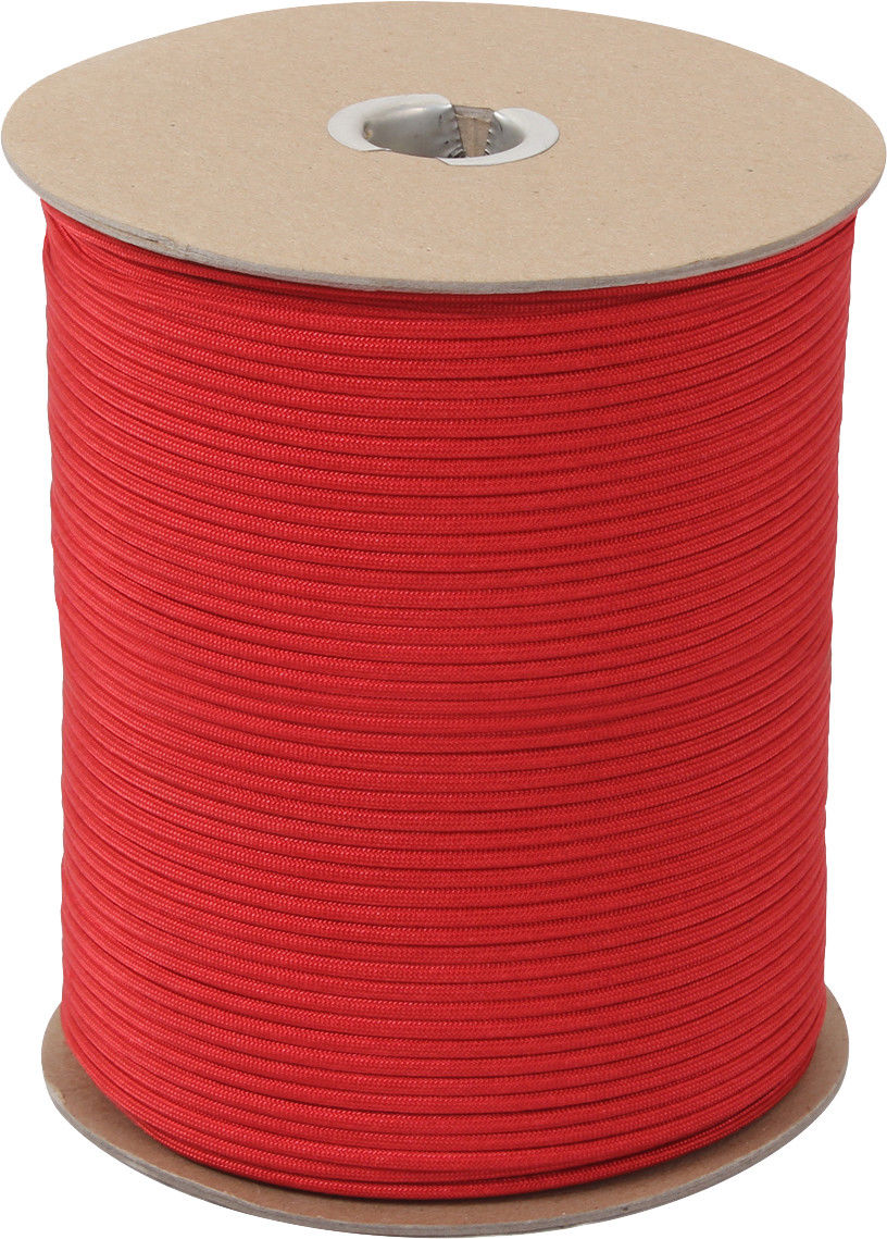 1000 Feet 550LB Paracord Spool Type III Military Nylon Parachute Cord Rope  - Galaxy Army Navy