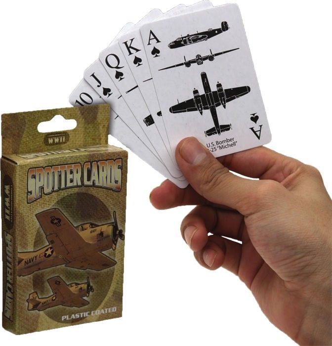 WWII CE Spotter Playing Cards
