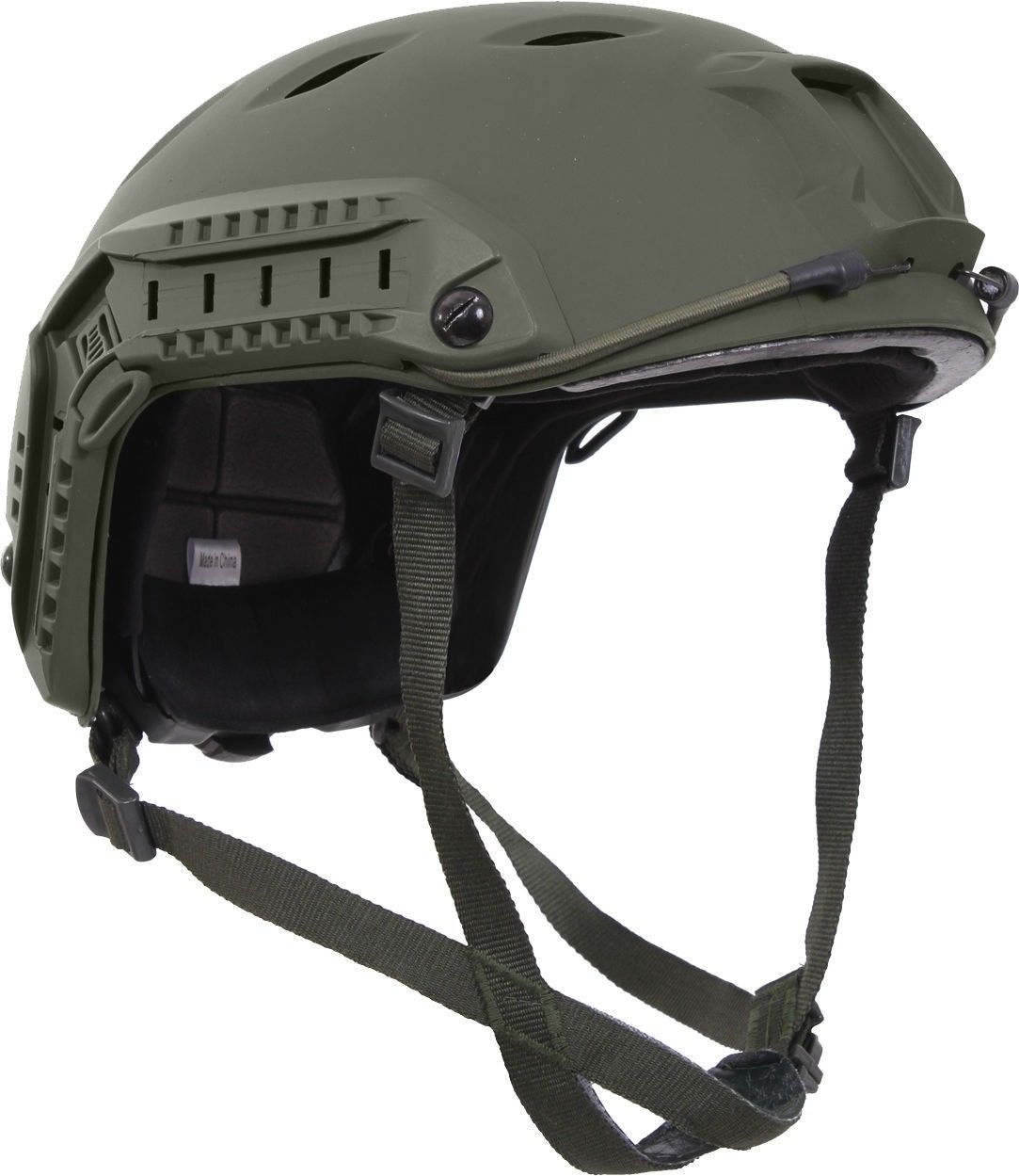 Olive Drab Advanced Tactical Adjustable Airsoft Helmet