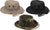 Heavy Duty Poly Cotton Thick Boonie Fishing Jungle Hat With Wide Brim
