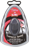 KIWI Express Shoe Shine Sponge Instant Leather Polish Care - Black, 0.23 Fl Oz