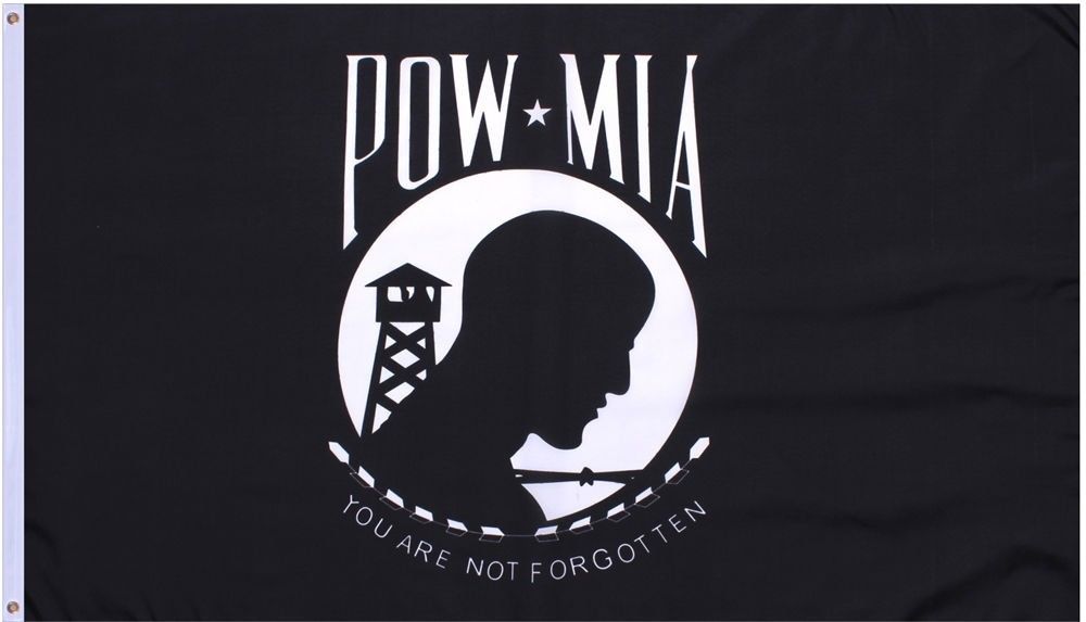 POW-MIA You Are Not Forgotten 3'x 5' Flag