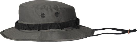Charcoal Grey - Tactical Military Boonie Hat - Polyester Cotton
