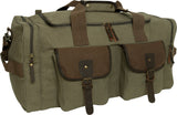 Olive Drab - Long Journey Canvas Travel Bag