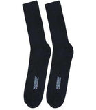Black - Genuine GI Military Dress Socks Pair - USA Made