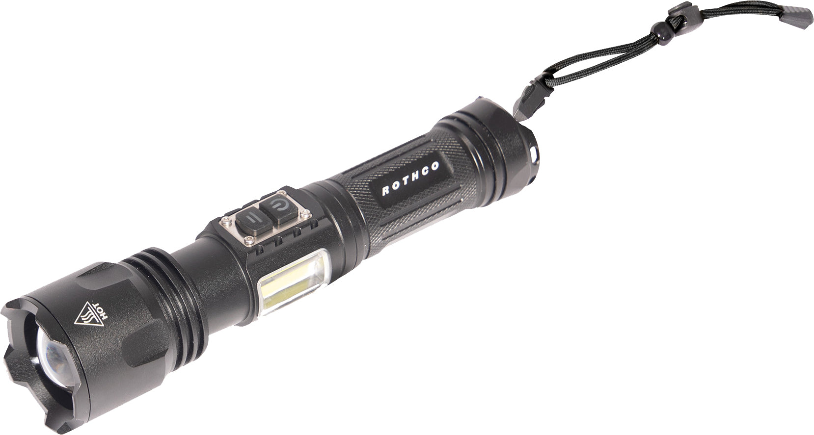 Rechargeable LED Tactical Task Light with Zoom - 2000 Lumens