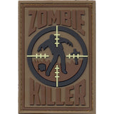 Zombie Killer PVC Patch - Hook Back - 2