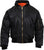 Black Hooded MA-1 Flight Jacket