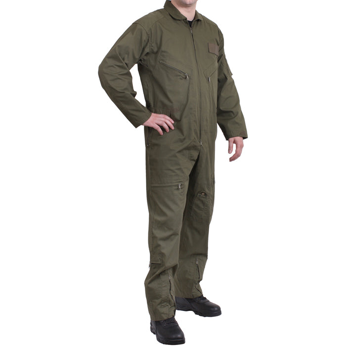 Olive Drab - US Air Force Style Flight Suit Coveralls