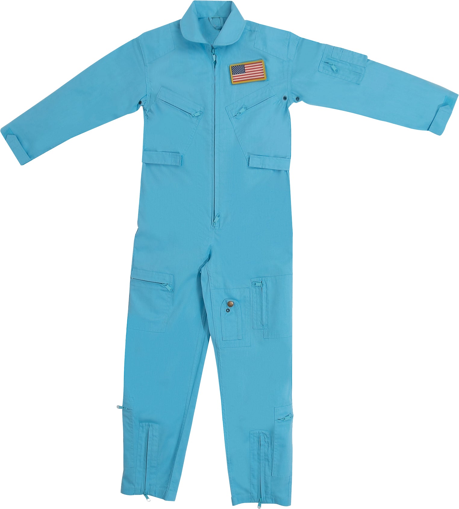 Light Blue - Kids Air Force Type Flightsuit