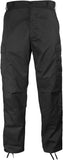 Black - Military BDU Pants (Polyester/Cotton Twill)