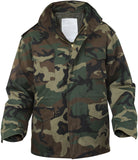 Woodland Camouflage - Military M-65 Field Jacket Tactical Army M1965 Coat