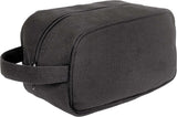 Charcoal Grey - Canvas Travel Kit