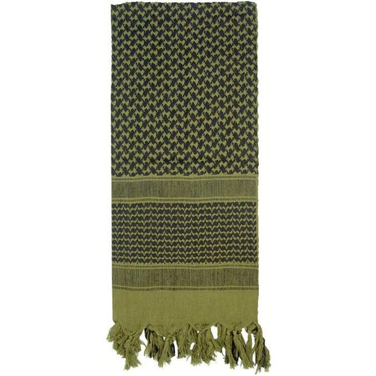 Olive Drab / Black - Shemagh Tactical Desert Scarf