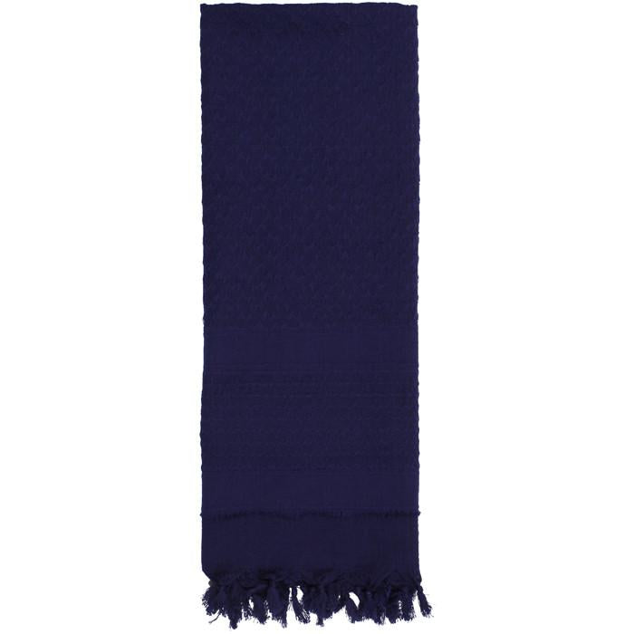 Navy Blue - Solid Color Shemagh Tactical Desert Scarf