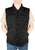 Black Concealed Carry Backwoods Canvas Vest With Hook And Loop Closure