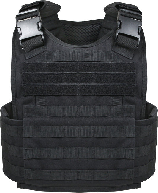 Tactical Plate Carrier Vest Assault Military Combat MOLLE Modular Adjustable
