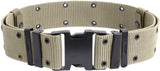 Khaki - Marine Corps Style Quick Release Pistol Belt
