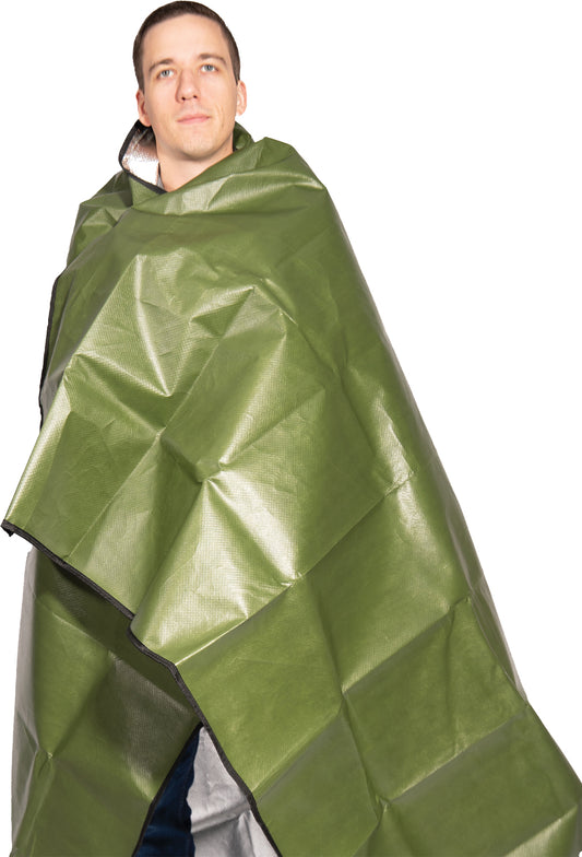 Heavy Duty Survival Blanket - Olive Drab