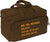Earth Brown - G.I. Type Zipper Pocket Mechanics Tool Bag With Military Stencil