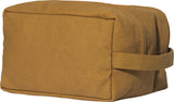 Coyote Brown - Canvas Dual Compartment Travel Kit