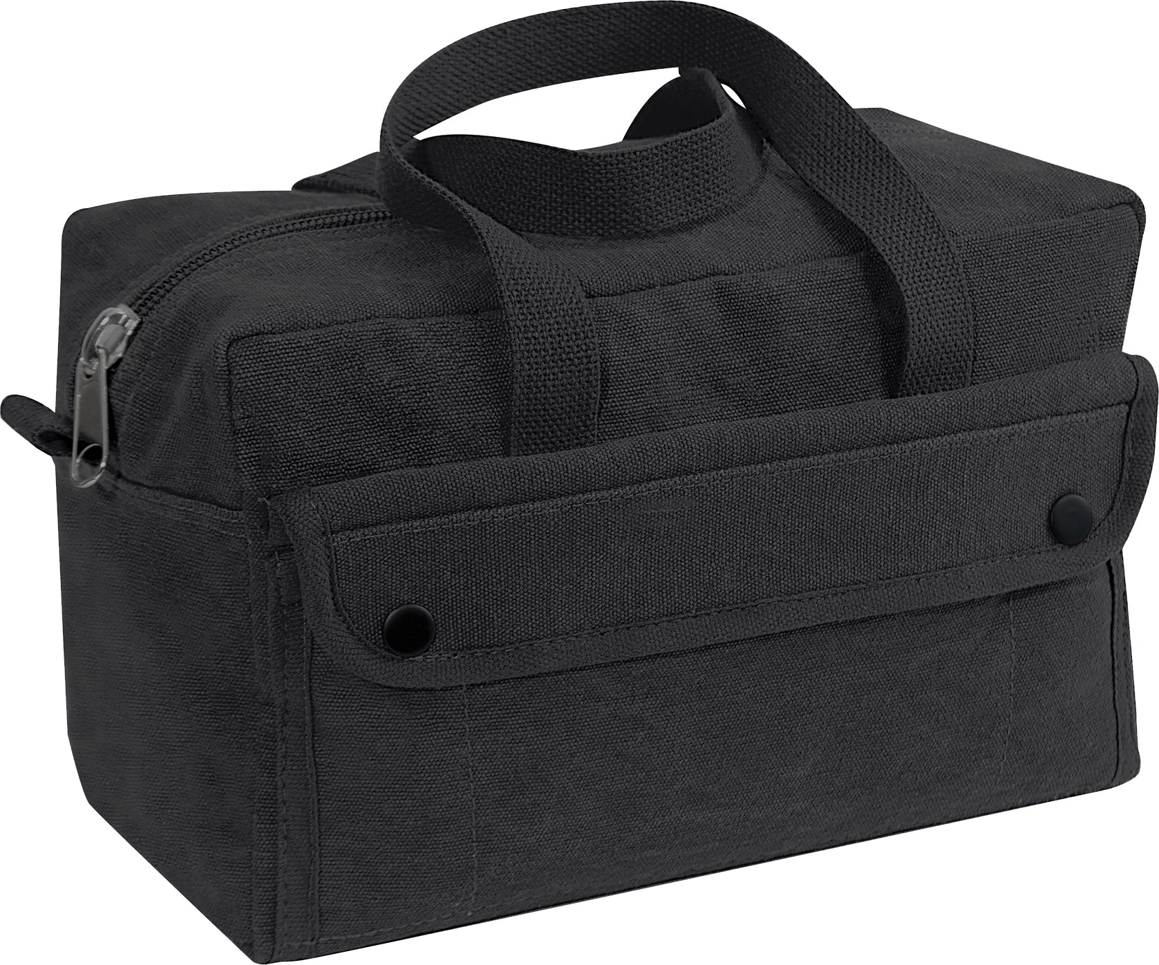 Rothco Heavy Duty Cotton Canvas Mechanic Tools Bag Rugged GI Style, Charcoal Grey