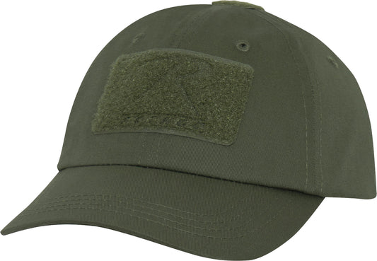 Olive Drab - Tactical Operator Loop Baseball Cap, Adjustable, Unstructured
