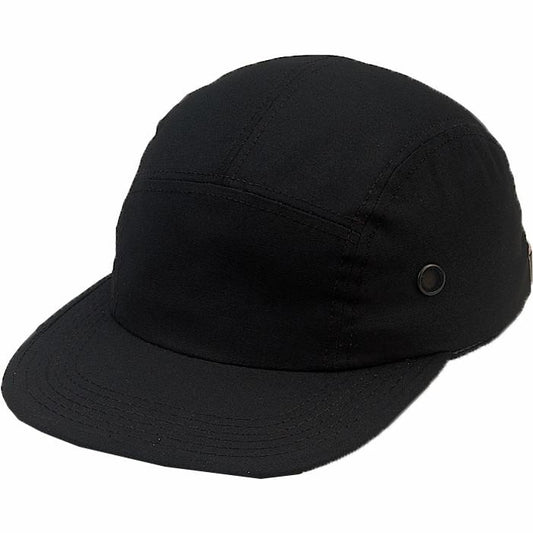 Black - Military Style Urban Street Cap (Cotton Rip-Stop)