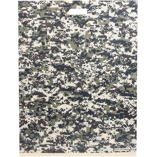 ACU Digital Camouflage - Large Size Deluxe Shopping Bags 50 Pieces