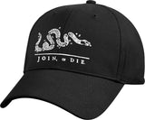 Black - Join or Die Deluxe Low Profile Cap
