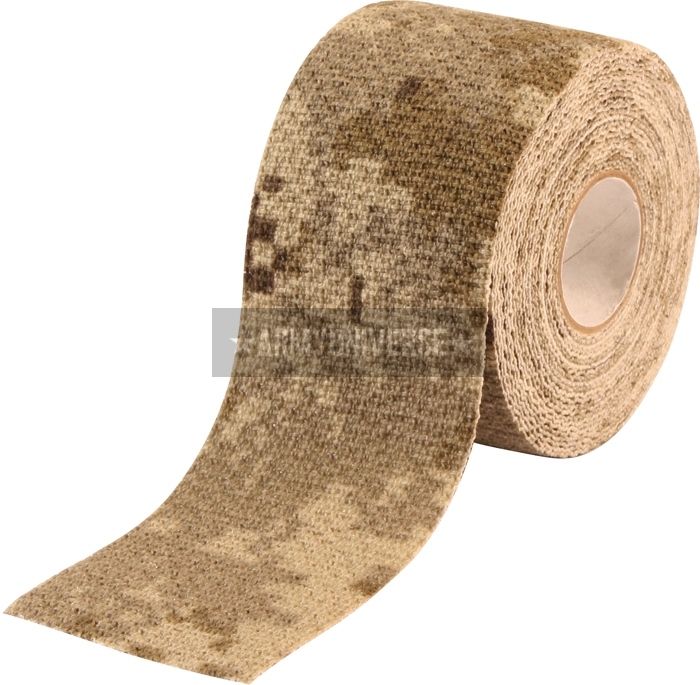 Ruban Adhésif Camouflage MFH Flecktarn 5cm X 10m Pour Fusil Chasse