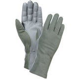 Olive Drab - Military Style Flame & Heat Resistant Tactical Flight Gloves
