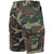 Woodland Camouflage - Military Cargo BDU Shorts - Polyester Cotton Twill