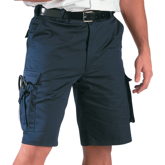 Navy Blue - EMT Shorts - Polyester Cotton Twill