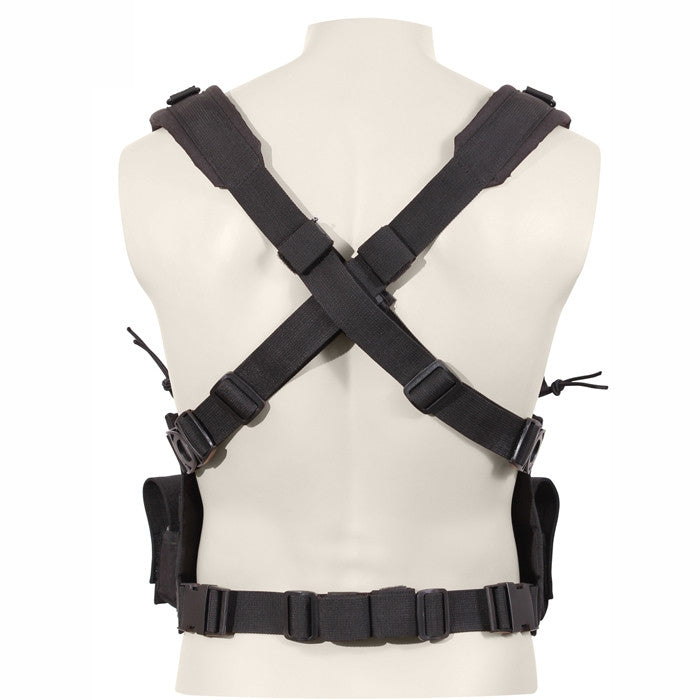 Operators Tactical Chest Rig Black - Galaxy Army Navy