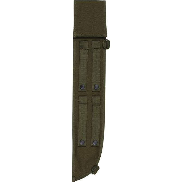 Olive Drab - Tactical MOLLE 18 in. Jungle Machete Sheath