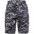 Subdued Urban Digital Camouflage - Military Cargo BDU Shorts - Polyester Cotton Twill