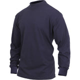 Midnight Blue - Mock Turtleneck Sweater