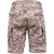 Digital Desert Camouflage - Military Cargo BDU Shorts - Polyester Cotton Twill