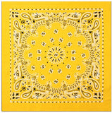 Yellow - Trainmen Bandana 22 in. x 22 in.