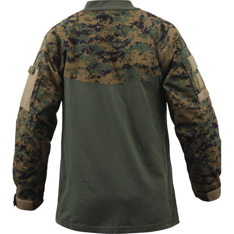 Digital Woodland Camouflage - Military Tactical Lightweight Flame