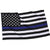 US American Flag Thin Blue Line (Support the Police) Flag 3' x 5'