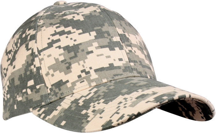 ACU Digital Camouflage - Military Low Profile Adjustable Baseball Cap