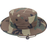 Woodland Camouflage - Adjustable Boonie Hat