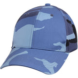 Sky Blue Camouflage - Military Low Profile Adjustable Baseball Cap