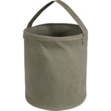Olive Drab - Natural Canvas Water Bucket 10 in. x 9 in.